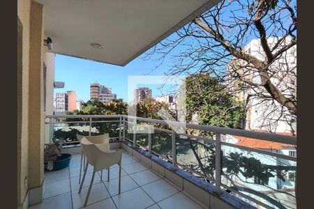 Varanda da Sala de apartamento à venda com 3 quartos, 145m² em Grajaú, Rio de Janeiro