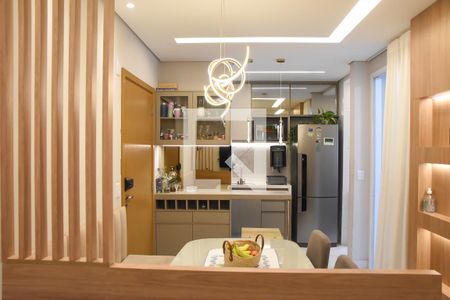 sala jantar de apartamento à venda com 2 quartos, 53m² em Jardim do Lago, Jundiaí