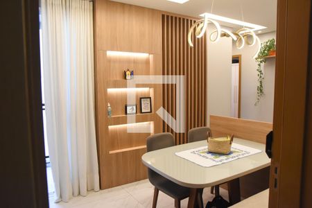 sala jantar de apartamento à venda com 2 quartos, 53m² em Jardim do Lago, Jundiaí