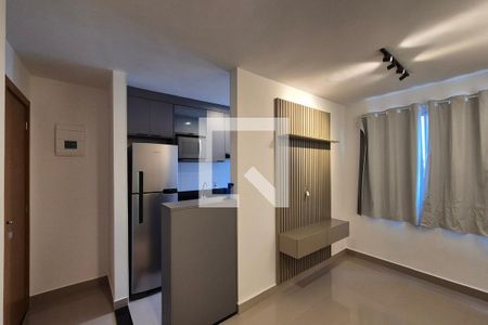 Sala de apartamento para alugar com 2 quartos, 48m² em Vila Satúrnia, Campinas