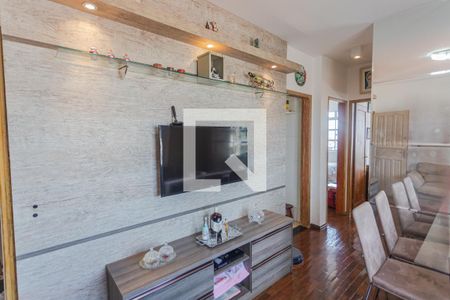 Sala de apartamento à venda com 2 quartos, 65m² em Santa Cruz, Belo Horizonte