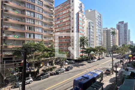 Vista da Varanda da Sala e Quarto 1 de apartamento para alugar com 2 quartos, 117m² em Boqueirão, Santos
