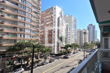 Varanda da Sala e Quarto 1 de apartamento para alugar com 2 quartos, 117m² em Boqueirão, Santos