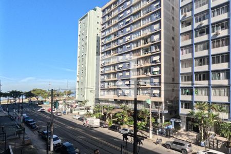 Vista da Varanda da Sala e Quarto 1 de apartamento para alugar com 2 quartos, 117m² em Boqueirão, Santos