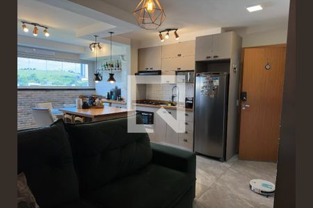 Sala/Cozinha de apartamento para alugar com 3 quartos, 65m² em Urbanova, São José dos Campos