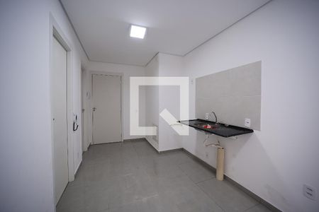 Sala/Cozinha de apartamento para alugar com 1 quarto, 33m² em Jardim America da Penha, São Paulo
