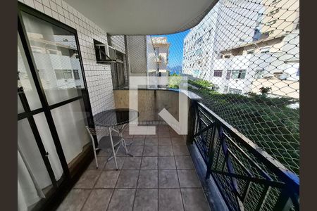 Varanda  de apartamento para alugar com 2 quartos, 64m² em Flamengo, Rio de Janeiro