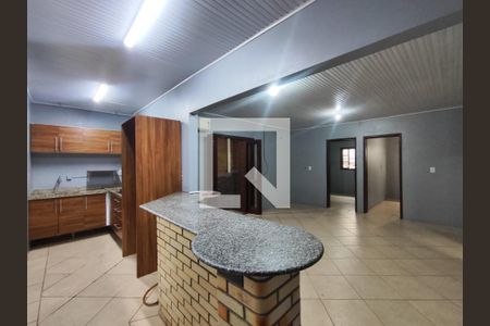 Sala - Cozinha de casa para alugar com 3 quartos, 90m² em Santo Afonso, Novo Hamburgo