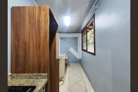 Sala - Cozinha de casa para alugar com 3 quartos, 90m² em Santo Afonso, Novo Hamburgo