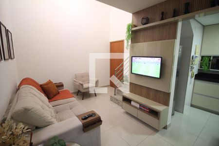 Sala de apartamento para alugar com 2 quartos, 125m² em Cinquentenario, Belo Horizonte