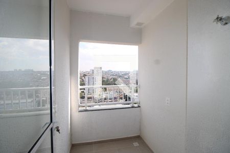 Sala / Cozinha - Varanda de apartamento para alugar com 2 quartos, 28m² em Vila Santana, São Paulo