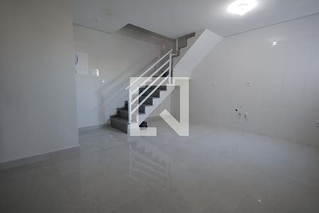 Sala e Cozinha de apartamento para alugar com 3 quartos, 150m² em Vila Humaita, Santo André
