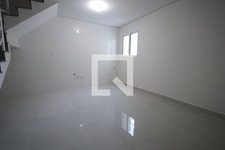 Sala e Cozinha de apartamento para alugar com 3 quartos, 150m² em Vila Humaita, Santo André