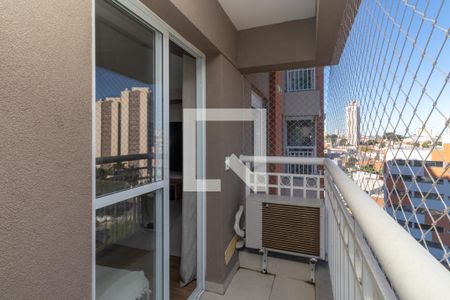 Varanda da Sala de apartamento para alugar com 1 quarto, 32m² em Parque da Vila Prudente, São Paulo