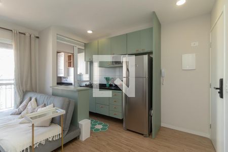 Sala de apartamento para alugar com 1 quarto, 32m² em Parque da Vila Prudente, São Paulo