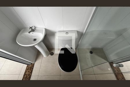 Banheiro de apartamento para alugar com 1 quarto, 35m² em Centro, Santo André
