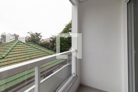 Varanda da suíte de apartamento à venda com 3 quartos, 79m² em Jardim Botânico, Porto Alegre