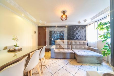 Sala de apartamento à venda com 2 quartos, 55m² em Jardim Alvorada, Santo André