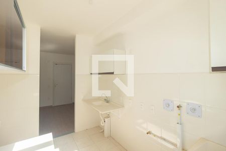 Cozinha e Área de Serviço de apartamento à venda com 2 quartos, 43m² em Campo Grande, Rio de Janeiro