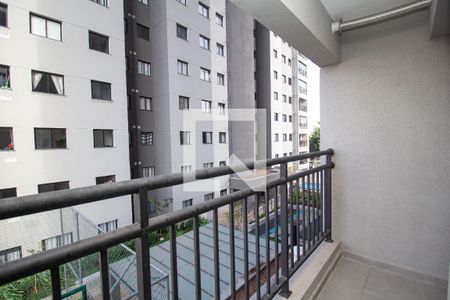 Varanda da Sala de apartamento à venda com 2 quartos, 42m² em Vila Albertina, São Paulo