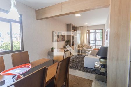 Sala de apartamento à venda com 4 quartos, 140m² em Santo Antônio, Belo Horizonte