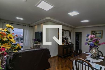 Sala de apartamento para alugar com 3 quartos, 92m² em Parque Santana, Mogi das Cruzes