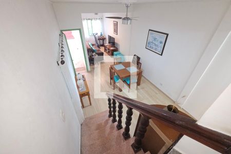 Sala de casa para alugar com 4 quartos, 133m² em Canto do Forte, Praia Grande
