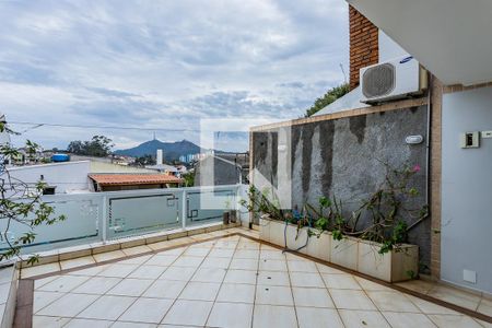 Varanda sala de casa à venda com 3 quartos, 147m² em Parque Nações Unidas, São Paulo
