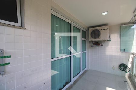 Sala - Varanda de apartamento à venda com 3 quartos, 92m² em Freguesia (jacarepaguá), Rio de Janeiro