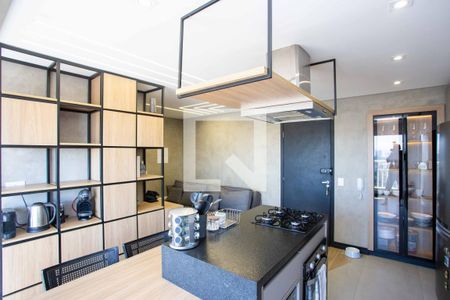 Sala/Cozinha/Area de Serviço de apartamento à venda com 2 quartos, 51m² em Centro, Diadema