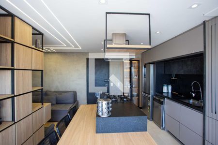 Sala/Cozinha/Area de Serviço de apartamento à venda com 2 quartos, 51m² em Centro, Diadema