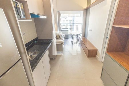 Sala/Cozinha de apartamento para alugar com 1 quarto, 30m² em Quarta Parada, São Paulo