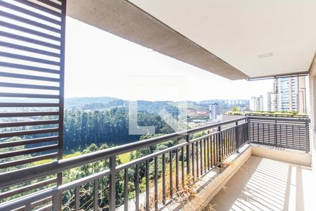 Varanda de apartamento à venda com 1 quarto, 46m² em Empresarial 18 do Forte, Barueri