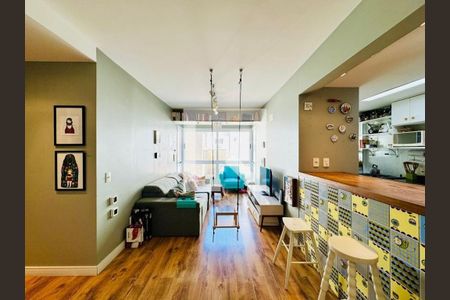 Sala de apartamento para alugar com 2 quartos, 68m² em Petrópolis, Porto Alegre