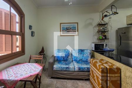 Sala de kitnet/studio para alugar com 1 quarto, 30m² em Vila Balnearia, Praia Grande