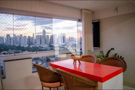 Área gourmet de apartamento à venda com 3 quartos, 116m² em Jardim Goiás, Goiânia