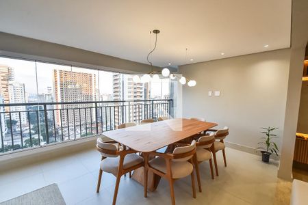 Varanda de apartamento à venda com 3 quartos, 125m² em Vila Dom Pedro I, São Paulo