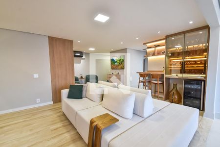 Sala de apartamento à venda com 3 quartos, 125m² em Vila Dom Pedro I, São Paulo