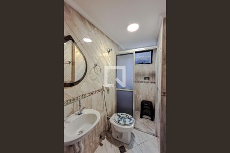 Banheiro de apartamento para alugar com 1 quarto, 50m² em Cambuci, São Paulo