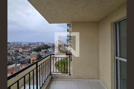 Varanda da Sala de apartamento para alugar com 3 quartos, 76m² em Picanço, Guarulhos