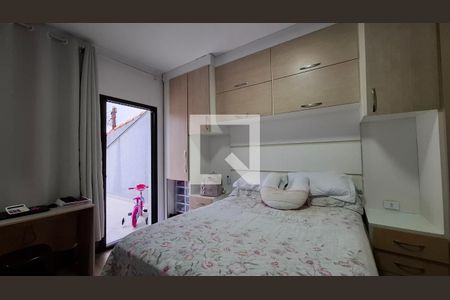 Quarto 1 suíte de casa à venda com 3 quartos, 200m² em Vila Sacadura Cabral, Santo André