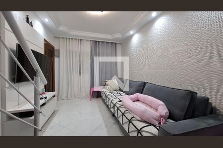 Sala de casa à venda com 3 quartos, 200m² em Vila Sacadura Cabral, Santo André