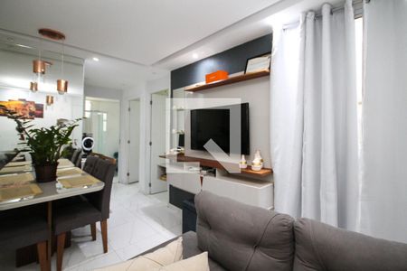 Sala de apartamento para alugar com 2 quartos, 43m² em Recanto Vista Alegre, Cotia