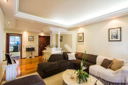 Sala de apartamento à venda com 4 quartos, 156m² em Vila Assunção, Santo André