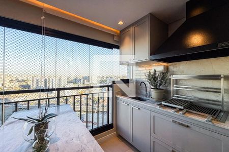 Varanda gourmet de apartamento à venda com 2 quartos, 105m² em Brás, São Paulo