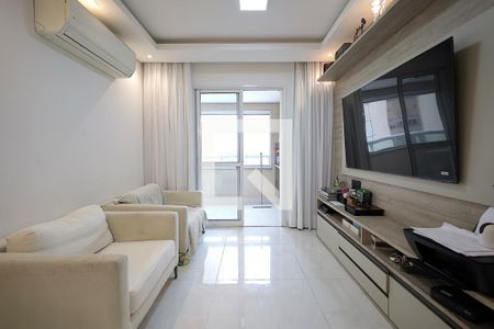 Sala de apartamento à venda com 3 quartos, 69m² em Campestre, Santo André