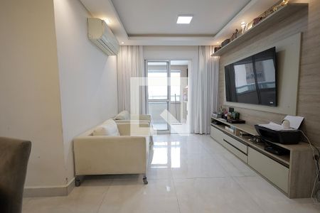 Sala de apartamento à venda com 3 quartos, 69m² em Campestre, Santo André