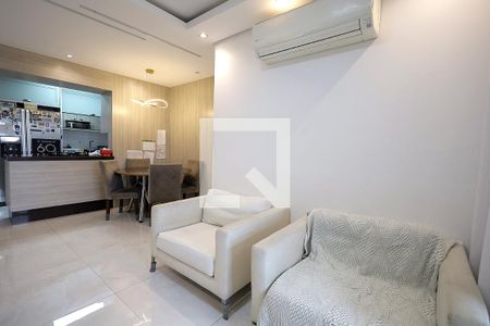 Sala de apartamento à venda com 3 quartos, 69m² em Campestre, Santo André