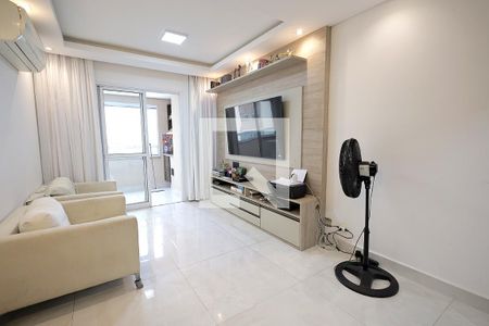 Sala de apartamento à venda com 3 quartos, 69m² em Campestre, Santo André