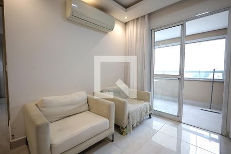 Sala de apartamento à venda com 3 quartos, 69m² em Campestre, Santo André